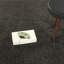 Tapis moderne lavable, couleur anthracite pur et uni, à poils longs.-1270276357-1270276360