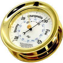  KALWEL,Barometer Thermometer Hygrometer Outdoor