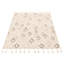 Tapis kaki clair à tissage plat Olszewski