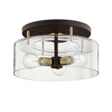 3 - Light Semi Flush Mount