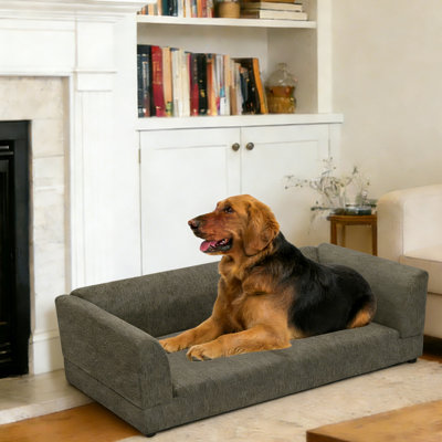 56" Elevated Dog Sofa, Pet Bed for Large/Extra Large Dog or Multiple Small Pets