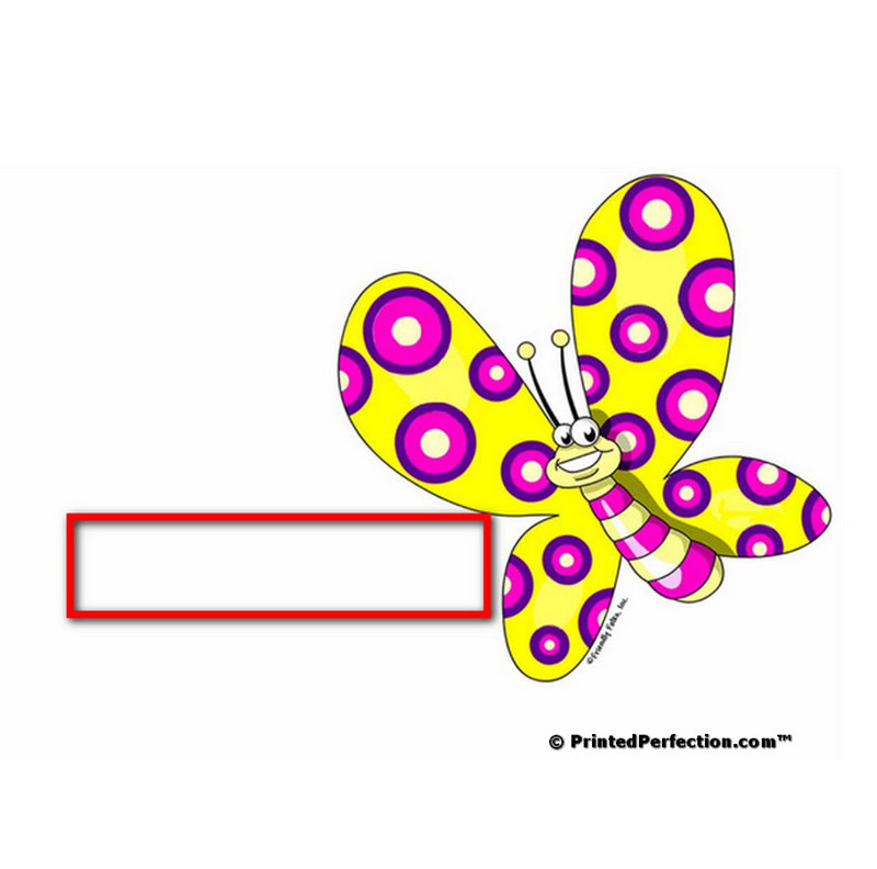 Personalized Butterfly Key Chain