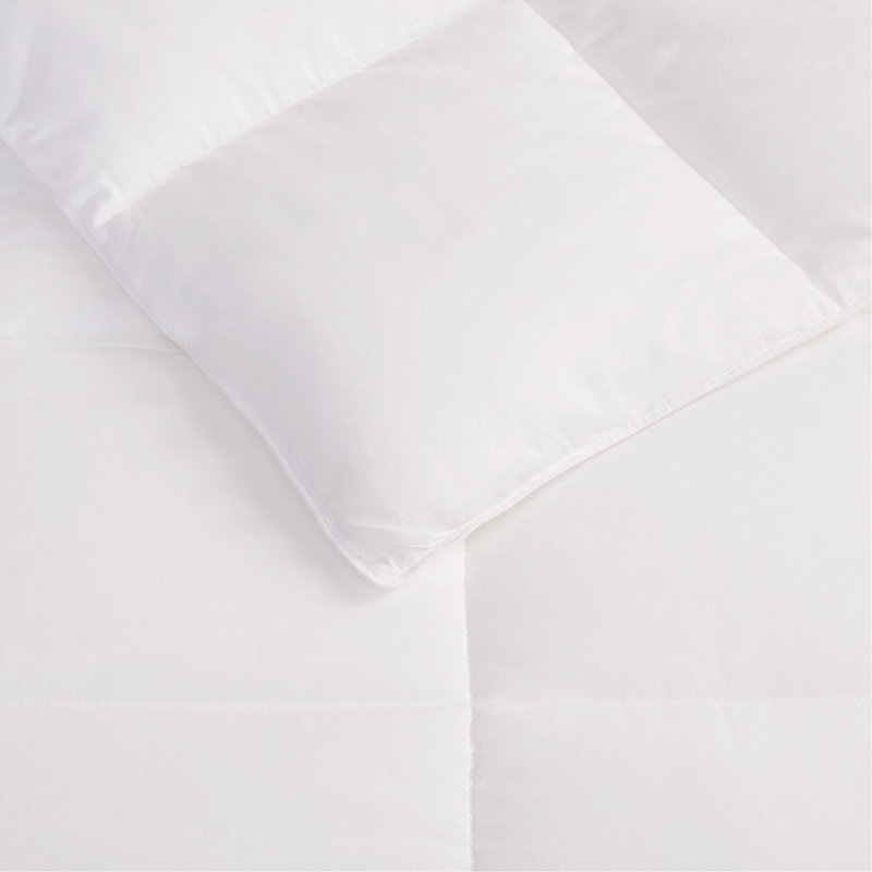 Édredon en duvet de coton sans plumes, Full Comforter