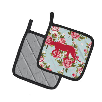 East Urban Home Floral Polyester Potholder
