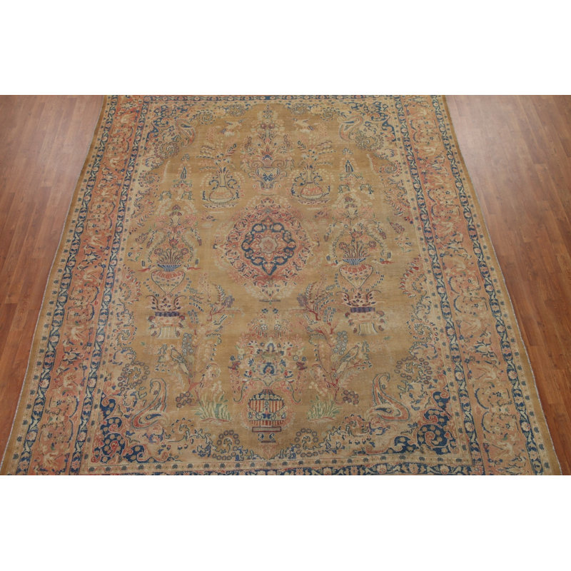 Tapis traditionnel délavé 9 x 12