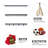 Sports Equipment Storage Rack,Wall Mount Ball Storage Racks For Garage, 3 Separate Ball Storage Organizer For Basketball, With Hooks