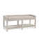 Banc de rangement en osier Glinda