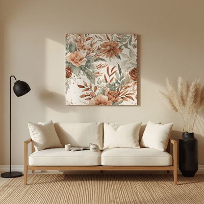 Aquarelle, art mural gris en métal 99