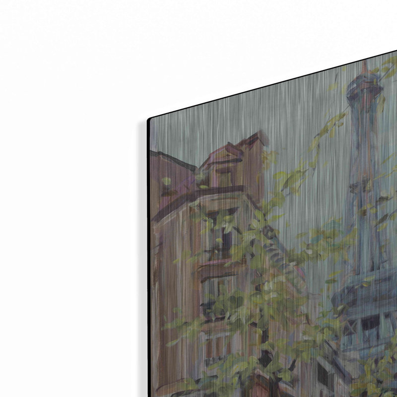 "Le printemps à Paris" par Marilyn Hageman, H 24 po x l 36 po