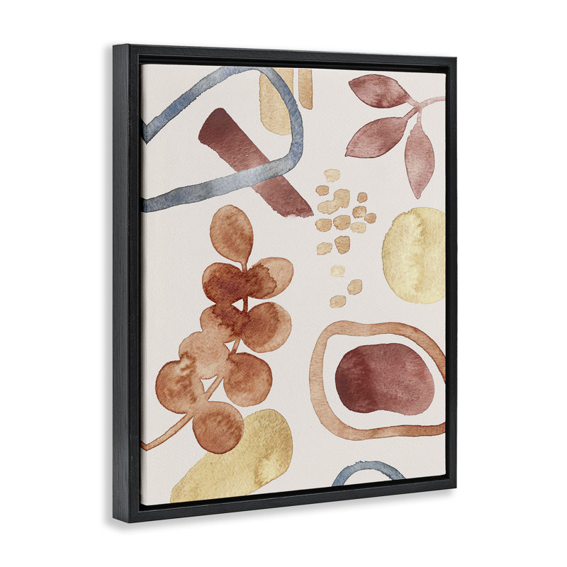 Cadre flottant Earthy, Cadre flottant noir de jais, H 21 po x l 17 po