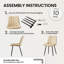 49 cm H Faux Leather Side Chair-305350731