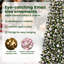 Artificial Christmas Tree with 300 LEDs Green-1613956053-1613956056