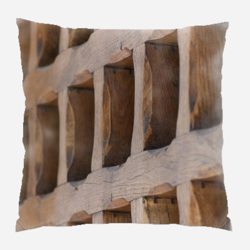 Microsuede Reversible Throw Pillow