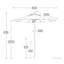 Parasol en bois de teck 7,5 pi-54637670-54637673