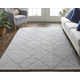 Kentoria Handmade Viscose Gray/Silver Rug