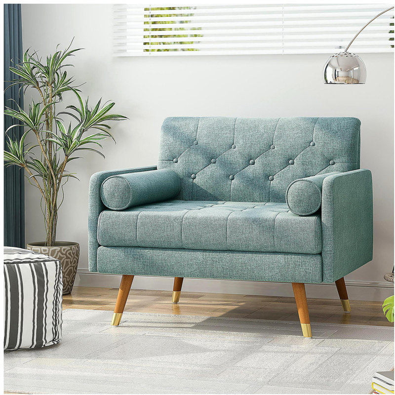 Fauteuil club, Bleu