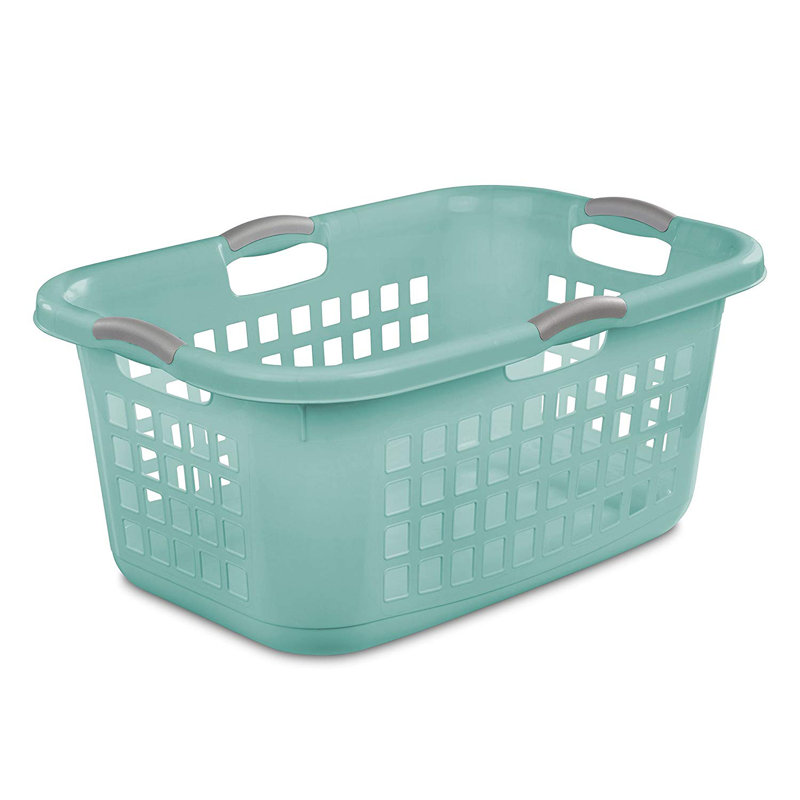 Sterilite 2 Bushel Ultra Laundry Basket, Large, Comfort Handles to Easily Carry Clothes