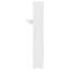 Lits simples escamotables doubles avec armoires et tablettes, finition blanche, conception peu encombrante, lits muraux modernes-1038517717