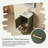 18 Inch Freestanding Solid Wood Bathroom Vanity With Countertop Fully Assembled-445527891