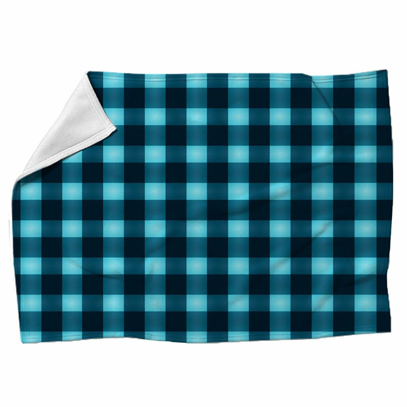 Machine Printed Throw Blanket