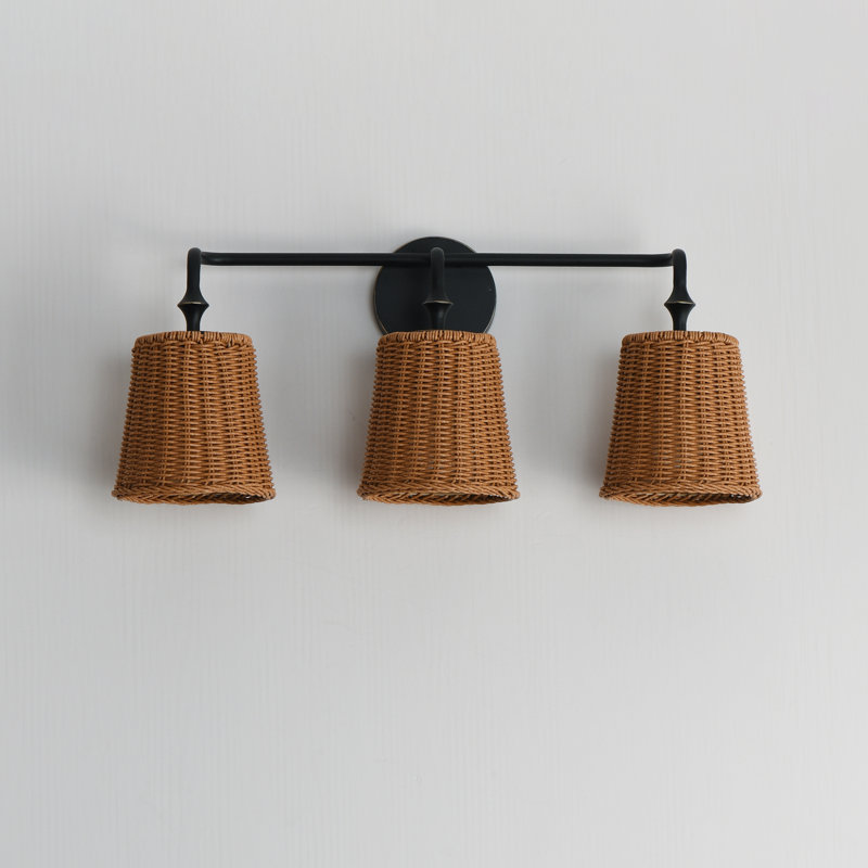 Meuble-lavabo Baja, Bronze foncé