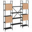 17 Stories Bookshelf 155.5X24x166.5 Cm Engineered Wood-1698716457
