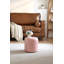 30cm Small Round Faux Leather Upholstered Ottoman-1061551657