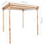 Leeward 2.2m x 1.7m Wood Pergola