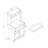 Microwave Cart Coffee Station Computer Cart On Locking Castors Hutch Gliding Shelf-367198563