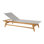 Marin Outdoor Teak Chaise Lounge