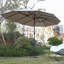 Grand parasol d'extérieur double face 14,8 pi avec manivelle (sans base)-1748541064