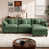 Chenille verte