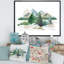 Winter Forest Landscape Nature Scene - Peinture sur toile-67463945-67463955