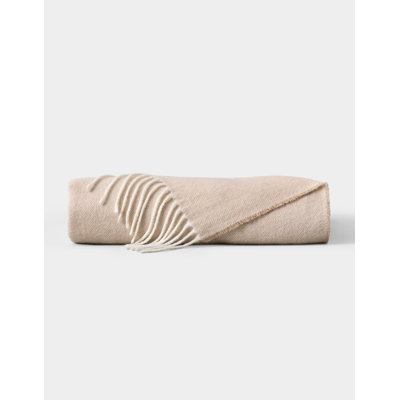 Bamboo Herringbone Tassel Throw