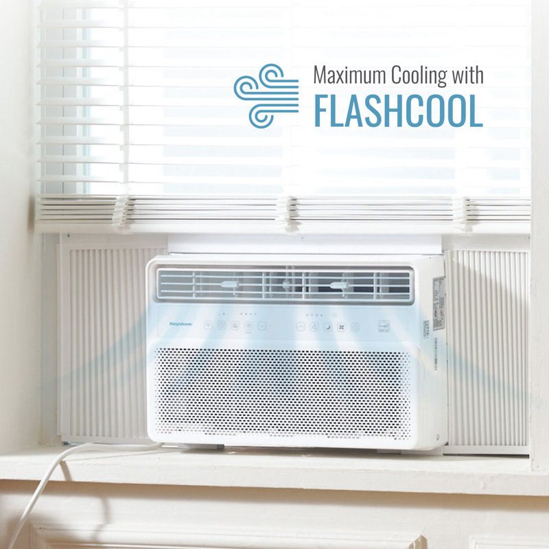 Keystone 10,000 BTU White Window Air Conditioner with Remote