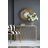 27" In Sunburst Design Wall Mirror