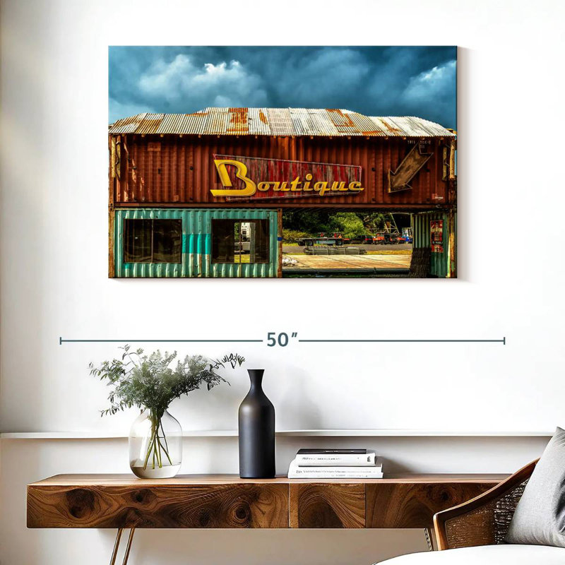 Boutique de contenants Lelar Western, H 26 po x l 39 po