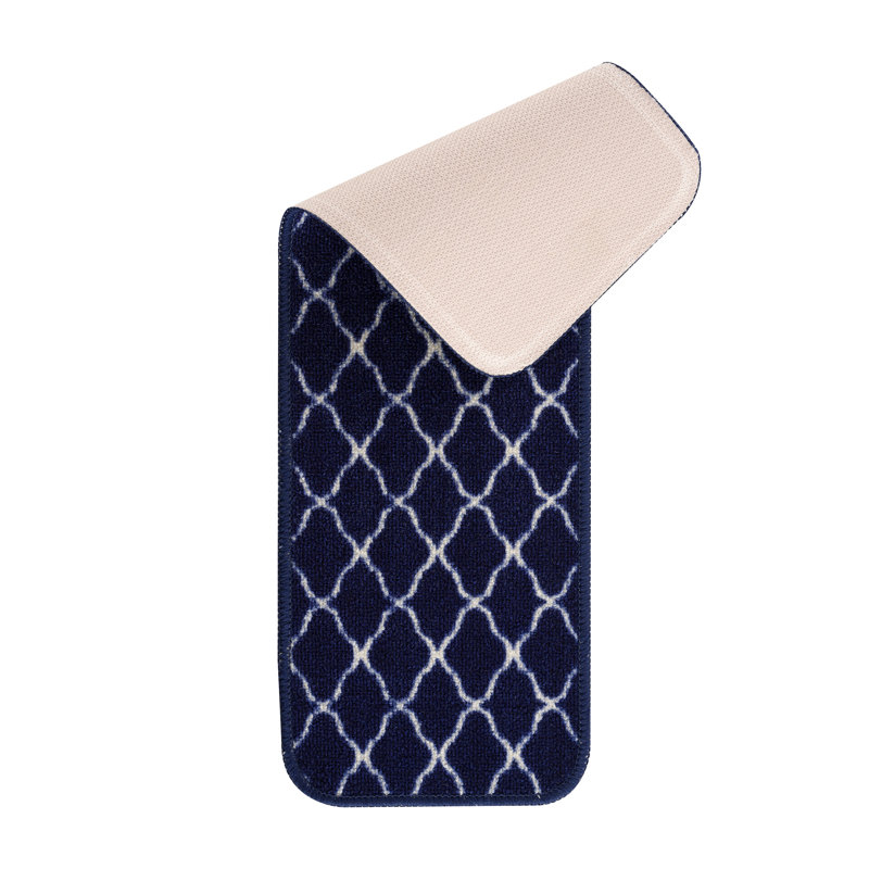 Tapis d'escalier Stroude, Bleu marine, 7