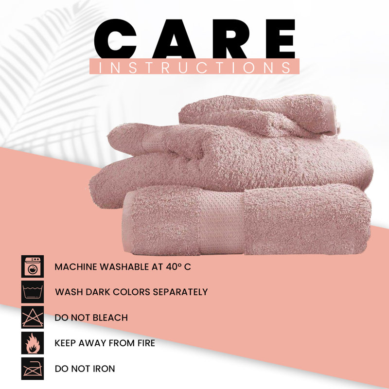 Miami Standard Cotton 700 GSM Bathroom Towel Set, Ultra Soft, Plush & Highly Absorbent Hand Towels, Bath Towels & Bath Sheets