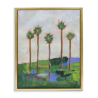  «Tall Palms Impression» par Jan Weiss