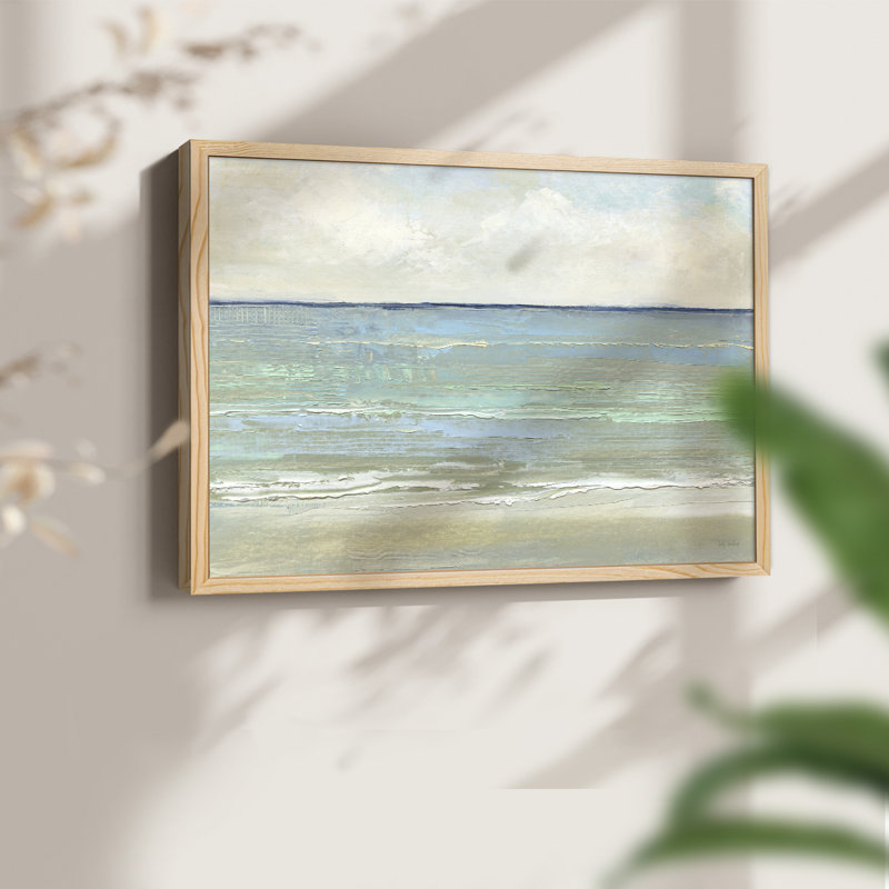 Couleurs de l'océan - impression encadrée - réversible, H 8 po x l 10 po, Naturel