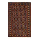 Lovesta Cotton Oriental Area Rug in Brown
