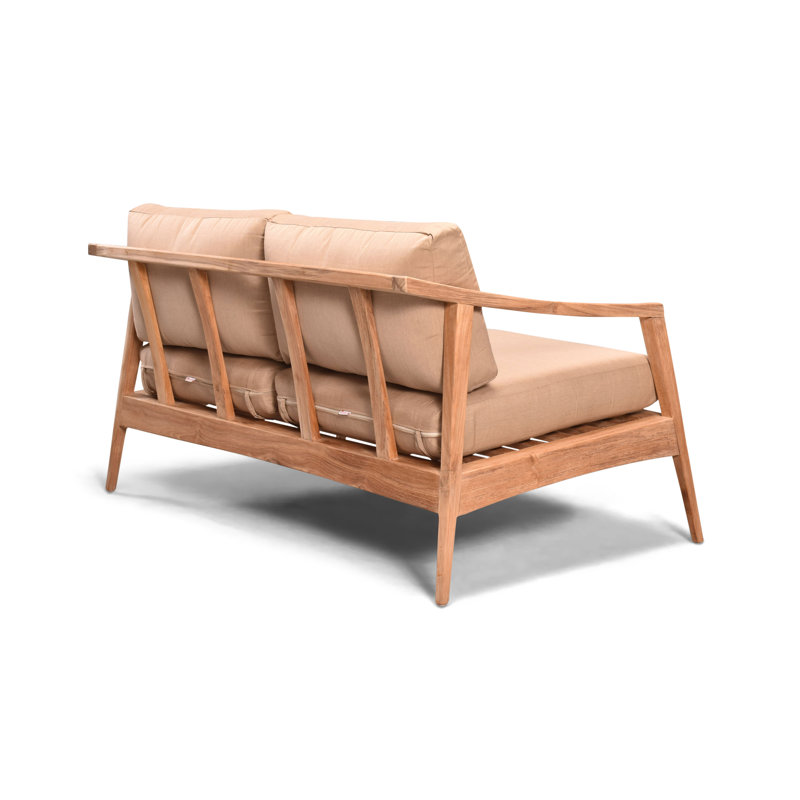 Tango Outdoor 2 - Seat Loveseat, Canvas Heather Beige Sunbrella® Canvas
