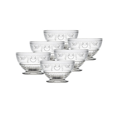 Versailles Glass Dessert Bowl