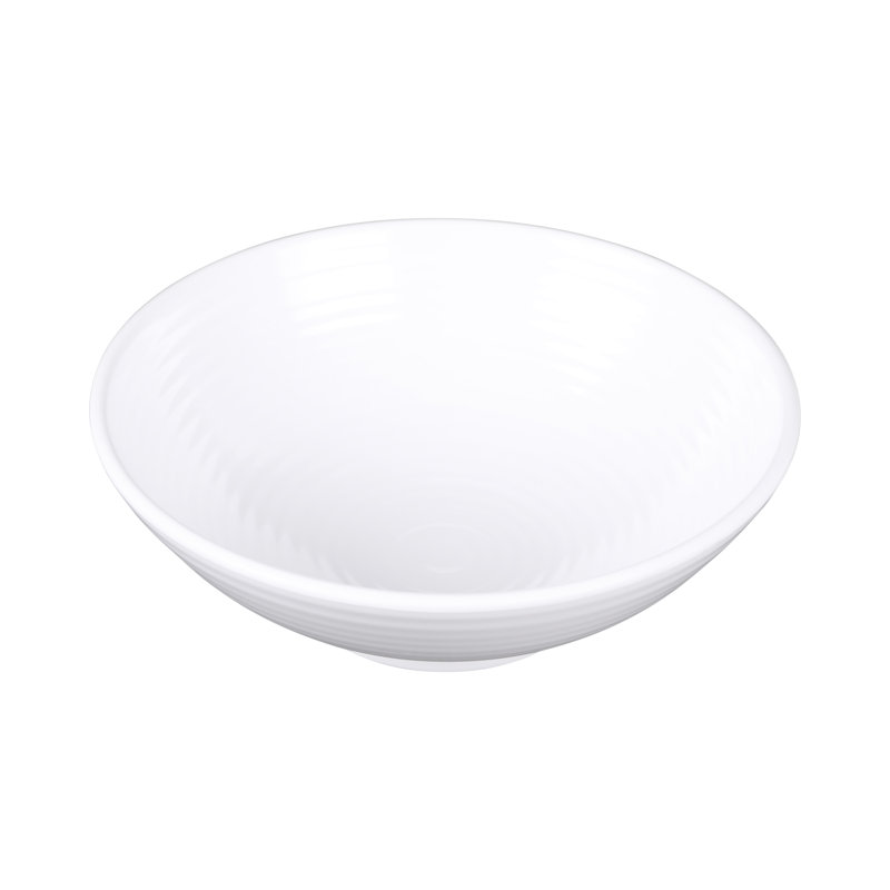 Elite Global Solutions Melamine Serving Bowl, White
