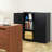 Melech 35'' Wide 2 - Shelf Storage Cabinet