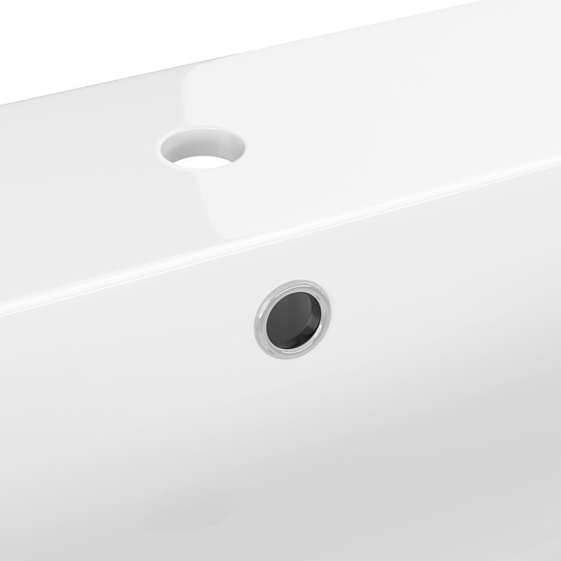 72" Solid Surface Double Bathroom Vanity Top In White With Sink