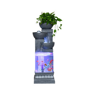5-11 Gallon Manufactured Wood Modern Eco Aquarium Tank