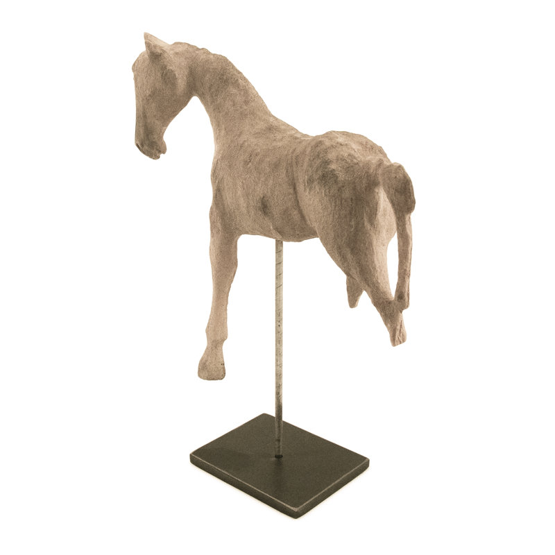 Resin Horse In Stand