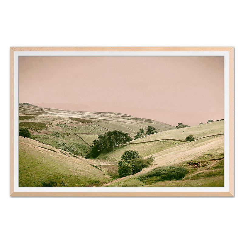 Tinted Landscape 5 Print by THE Studio